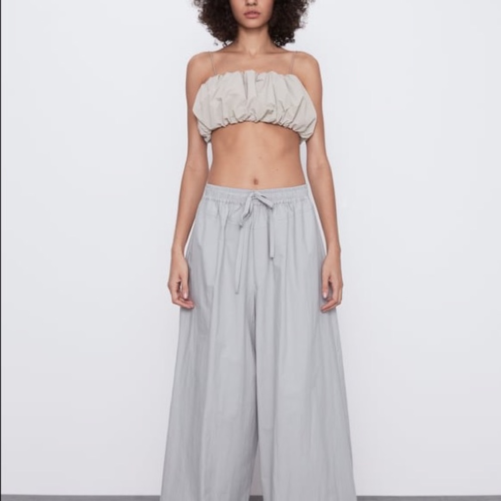 BNWT Zara Windbreaker Crop Top